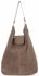 GEANȚĂ DIN PIELE shopper bag Vittoria Gotti maro pământiu V3292C