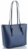 GEANȚĂ DIN PIELE clasică Genuine Leather bleumarin 3303