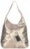 GEANȚĂ DIN PIELE shopper bag Vittoria Gotti auriu V5012