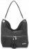 GEANȚĂ DIN PIELE shopper bag Vittoria Gotti gri V3821