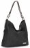 GEANȚĂ DIN PIELE shopper bag Vittoria Gotti negru V2054