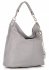 Kožené kabelka shopper bag Vittoria Gotti svetlo šedá V8047
