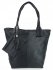 Dámska kabelka shopper bag Hernan čierna HB0339