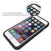 VAKOO Etui Case Heavy Duty Drop Protection - iPhone 7 / 8 /SE 2020/22  (4.7) (Black) 