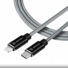 Tactical kabel aramidowy Kevlar Fast Rope USB-C/Lightning MFi - 100cm