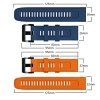 TECH-PROTECT ICONBAND GARMIN FENIX 5X / 3HR / 5X PLUS / 6X / 6X PRO / 7X / 8 (51 MM) BLACK