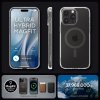 ETUI SPIGEN  ULTRA HYBRID MAG MAGSAFE IPHONE 15 PRO MAX GRAPHITE
