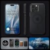 ETUI SPIGEN  ULTRA HYBRID MAG MAGSAFE IPHONE 15 PRO FROST BLACK