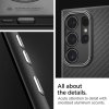 ETUI SPIGEN  ENZO ARAMID GALAXY S24 ULTRA MATTE BLACK