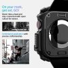 ETUI SPIGEN  RUGGED ARMOR APPLE WATCH 10 (42 MM) MATTE BLACK