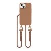 ETUI TECH-PROTECT  MAGNECKLACE MAGSAFE IPHONE 13 CHOCOLATE BROWN