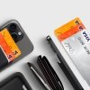 OTWIERANE KSIĄŻKOWE ETUI FUTERAŁ TECH-PROTECT  MAGWALLET MAGSAFE UNIVERSAL MAGNETIC CARD HOLDER BLACK