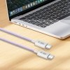 TECH-PROTECT ULTRABOOST LITE TYPE-C KABEL  PD60W/3A 100CM MAUVE