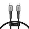 TECH-PROTECT ULTRABOOST DNA TYPE-C KABEL  PD100W/5A 50CM IRON GREY