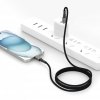 TECH-PROTECT ULTRABOOST DNA TYPE-C KABEL  PD100W/5A 200CM IRON GREY