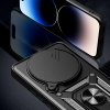PANCERNE ETUI PLECKI NAKŁADKA CASE TECH-PROTECT  CAMSHIELD PRO XIAOMI REDMI NOTE 14 PRO 5G / POCO X7 5G MATTE BLACK