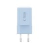 TECH-PROTECT NCM33W 2-PORT NETWORK CHARGER PD 33W / QC3.0 BABY BLUE