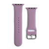 Silikonowa opaska Silicone Strap APS do Apple Watch 42 / 44 / 45 pasek bransoleta do zegarka - fioletowa