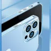 Kingxbar Elegant Series etui iPhone 13 obudowa pokrowiec na tył plecki różowo-przezroczysty (brokat)