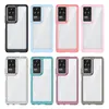 Outer Space Case etui Xiaomi Poco F4 5G pokrowiec z elastyczną ramką niebieskie