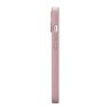 iCarer Litchi Premium Leather Case skórzane etui iPhone 14 Plus magnetyczne z MagSafe różowy (WMI14220711-PK)