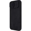 Nillkin Qin Leather Pro Case etui iPhone 14 Plus osłona na aparat kabura pokrowiec obudowa z klapką czarny