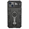 Nillkin CamShield Armor Pro Case etui iPhone 14 Plus pancerny pokrowiec z osłoną na aparat ring podstawka czarne