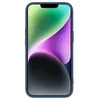 Nillkin CamShield Magnetic Silicone Case etui iPhone 14 Plus magnetyczny MagSafe pokrowiec z osłoną na aparat niebieski