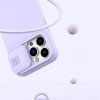 Nillkin CamShield Magnetic Silicone Case etui iPhone 14 Pro Max magnetyczny MagSafe pokrowiec z osłoną na aparat niebieski