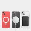 Etui magnetyczne Clear Magnetic Case z MagSafe do iPhone 14 Plus  ze srebrnym ringiem - przezroczyste