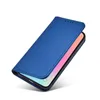 Magnet Card Case etui Samsung Galaxy S23+ pokrowiec z klapką portfel podstawka niebieskie