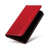 Magnet Strap Case etui Samsung Galaxy S23+ pokrowiec z klapką portfel mini smycz podstawka czerwone