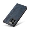 Magnet Strap Case etui Samsung Galaxy S23 Ultra pokrowiec z klapką portfel mini smycz podstawka niebieskie
