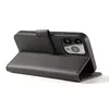 Magnet Case etui Oppo A17 pokrowiec z klapką portfel podstawka czarne