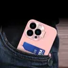 Leather Stand Case etui Samsung Galaxy S23 Ultra pokrowiec portfel na kartę z podstawką różowe