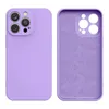 Silicone case etui Samsung Galaxy A14 5G / Galaxy A14 silikonowy pokrowiec fioletowe