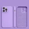 Silicone case etui Samsung Galaxy A14 5G / Galaxy A14 silikonowy pokrowiec fioletowe