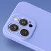 Silicone case etui Samsung Galaxy A14 5G / Galaxy A14 silikonowy pokrowiec fioletowe