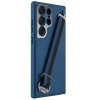 Nillkin Strap Case etui do Samsung Galaxy S23 Ultra pancerny pokrowiec z paskiem na rękę niebieskie