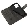Magnet Case etui do Xiaomi Redmi Note 12 pokrowiec z klapką portfel podstawka czarne