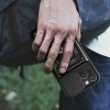 Pancerne etui z podstawką i osłoną aparatu do iPhone 15 Plus Hybrid Armor Camshield - czarne