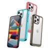 Wzmocnione etui z elastyczną ramką do iPhone 15 Pro Outer Space - czerwone