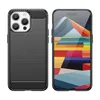 Elastyczne etui wzór karbon do iPhone 15 Pro Max Carbon Case - niebieskie