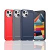 Elastyczne etui Carbon Case z wzorem karbon do iPhone 15 - czarne