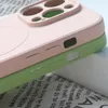 Silikonowe magnetyczne etui iPhone 13 Pro Silicone Case Magsafe - fioletowe