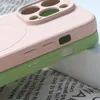 Silikonowe etui kompatybilne z MagSafe do iPhone 15 Plus Silicone Case - szare
