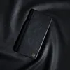 Skórzane etui z klapką i osłoną aparatu do Samsung Galaxy Z Fold 5 Nillkin Qin Leather Pro - złote