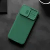 Pancerne etui Nillkin CamShield Pro Magnetic Case do iPhone 15 Pro z osłoną na aparat - zielone