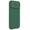 Pancerne etui Nillkin CamShield Pro Magnetic Case do iPhone 15 Plus z osłoną na aparat - zielone