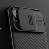 Pancerne etui Nillkin CamShield Pro Magnetic Case do iPhone 15 Plus z osłoną na aparat - niebieskie